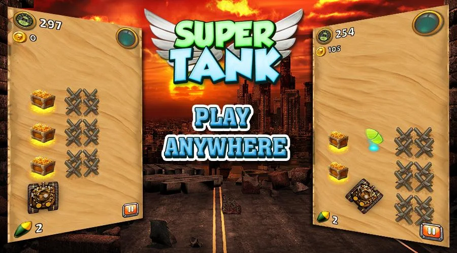 Super Tank - Gameplay image of android game