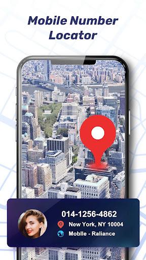 Live Mobile Number Locator App - Image screenshot of android app