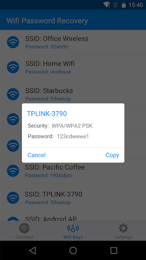 Free Wifi Password - Connect - Image screenshot of android app