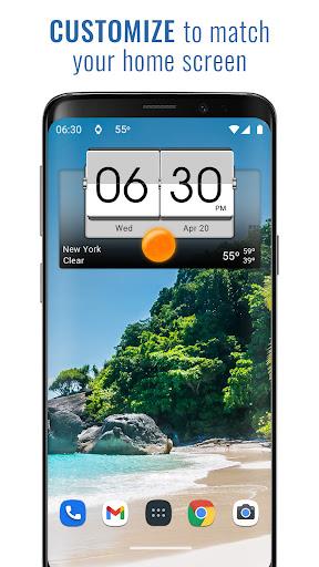 3D Flip Clock & Weather - عکس برنامه موبایلی اندروید