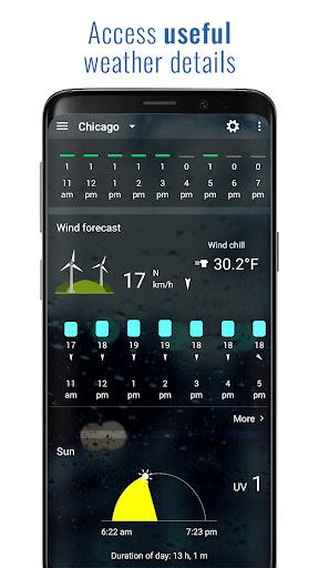 3D Sense Clock & Weather - Image screenshot of android app