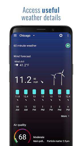 Sense V2 Flip Clock & Weather - Image screenshot of android app