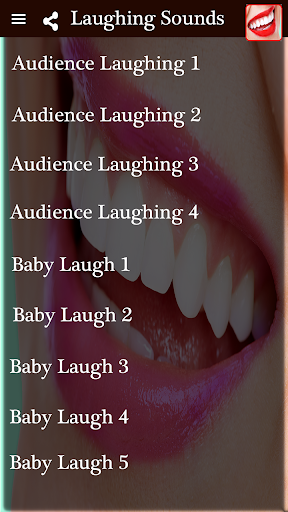 Laughing Sound Effects – Funny Laughing Noises - Image screenshot of android app