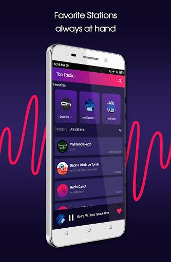 Top Radio - online radio for free - Image screenshot of android app