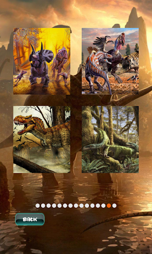 Dinosaurs Jurassic Puzzles - Gameplay image of android game