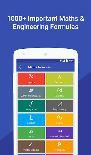 Math Formulas with Calculator - Image screenshot of android app