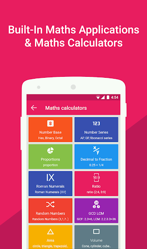 Math Formulas with Calculator - عکس برنامه موبایلی اندروید