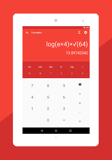 Math Formulas with Calculator - عکس برنامه موبایلی اندروید