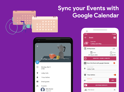 Calendar ۲۰۲۵ :Diary, Holidays - عکس برنامه موبایلی اندروید