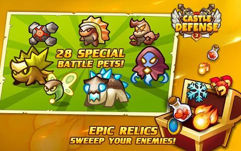 Castle Defense 2 - عکس بازی موبایلی اندروید