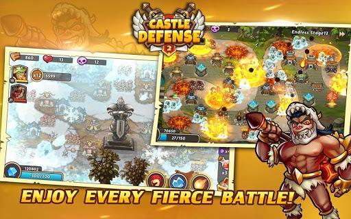 Castle Defense 2 - Gameplay image of android game