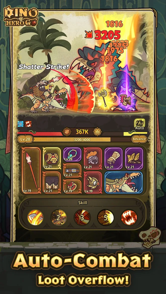 Dino Hero Go - عکس بازی موبایلی اندروید