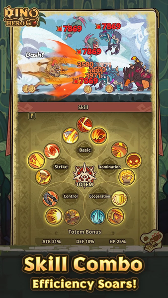 Dino Hero Go - عکس بازی موبایلی اندروید