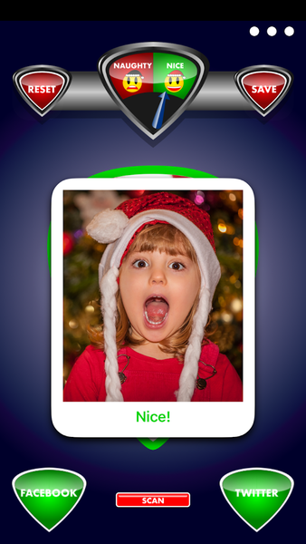 Naughty or Nice Photo Scanner - عکس برنامه موبایلی اندروید