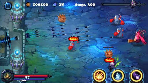 Defender - Gameplay image of android game