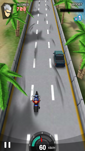 Racing Moto - Gameplay image of android game