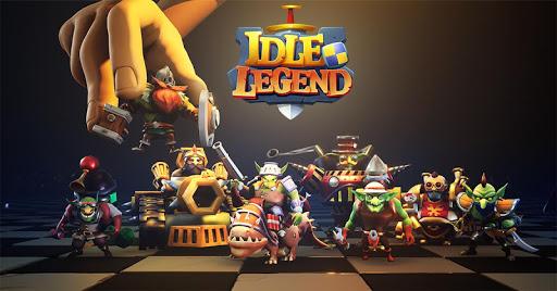 Idle Legend- 3D Auto Battle RPG - Gameplay image of android game