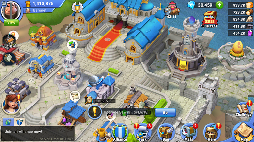 Epic War - Castle Alliance - Gameplay image of android game