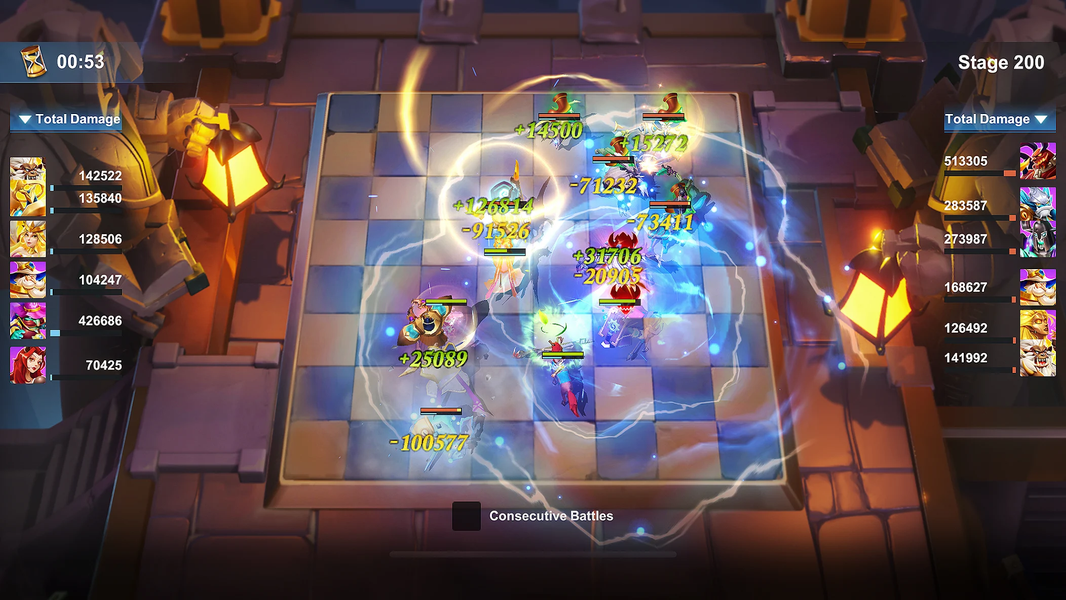 Tap Legends: Tactics RPG - Gameplay image of android game