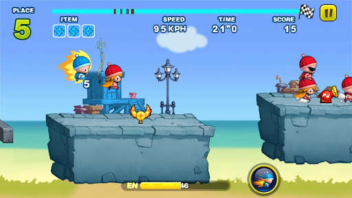 Turbo Kids - Gameplay image of android game