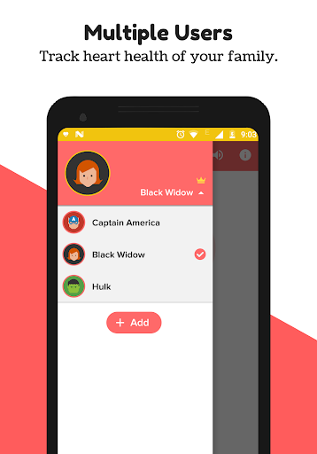 Heart Rate Monitor - عکس برنامه موبایلی اندروید