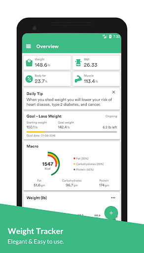 Weight Tracker - Weight Loss M - Image screenshot of android app