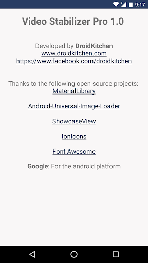 Video Stabilizer - Deshake - Image screenshot of android app