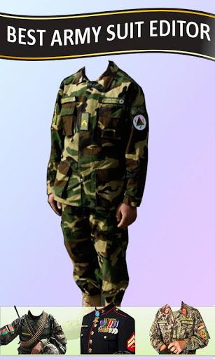 Afghan army dress editor: commandos suit changer - Image screenshot of android app