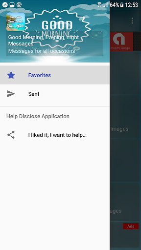 Good Morning, Evening, Night - Image screenshot of android app