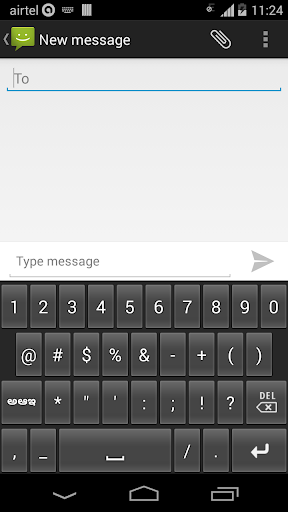 Telugu Keyboard - Image screenshot of android app