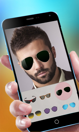 Cool Beard & Mustache Photo Editor-Man Hairstyles - عکس برنامه موبایلی اندروید