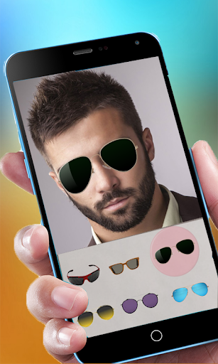 Cool Beard & Mustache Photo Editor-Man Hairstyles - Image screenshot of android app