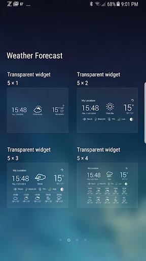 Weather Forecast - عکس برنامه موبایلی اندروید
