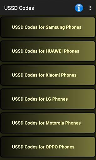 Secret Codes for Phones - Image screenshot of android app