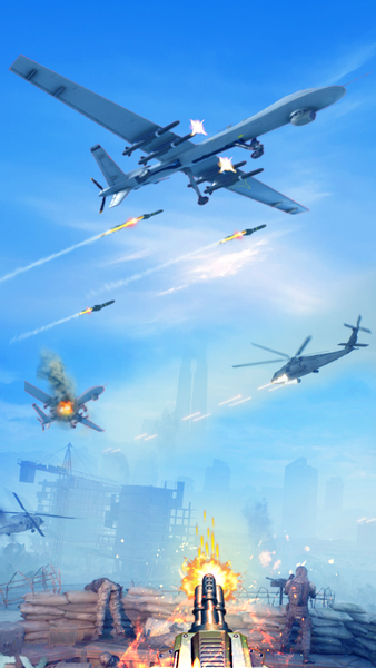 Drone Modern War - Image screenshot of android app
