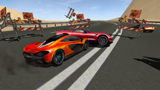 Highway Impossible 3D Race - Gameplay image of android game