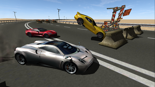 Highway Impossible 3D Race - Gameplay image of android game