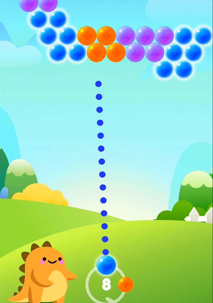 Bubble Shooter - Gameplay image of android game