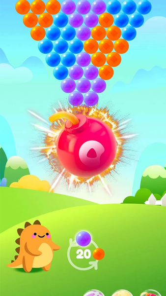 Bubble Shooter - Gameplay image of android game