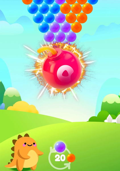 Bubble Shooter - Gameplay image of android game