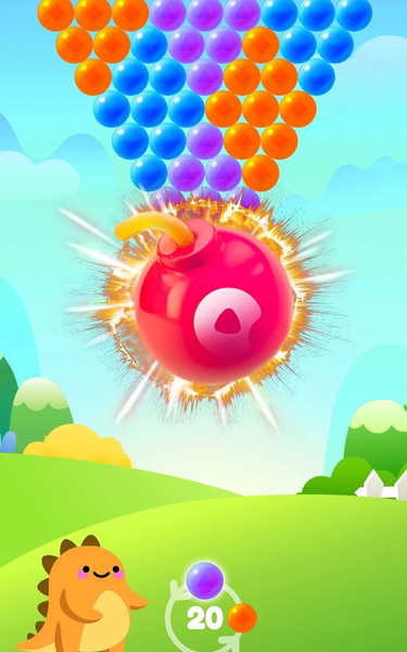 Bubble Shooter - Gameplay image of android game