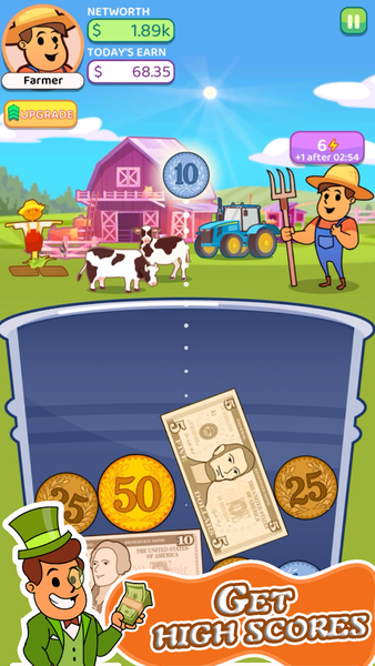 Begging or alms: Merge to Rich - عکس بازی موبایلی اندروید
