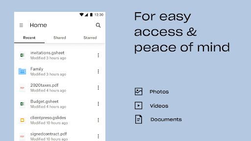 Dropbox - عکس برنامه موبایلی اندروید