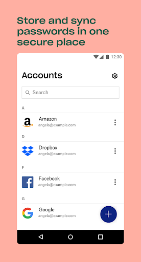 Dropbox Passwords – Manager - Image screenshot of android app