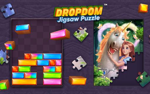 Dropdom - Jewel Blast - Gameplay image of android game