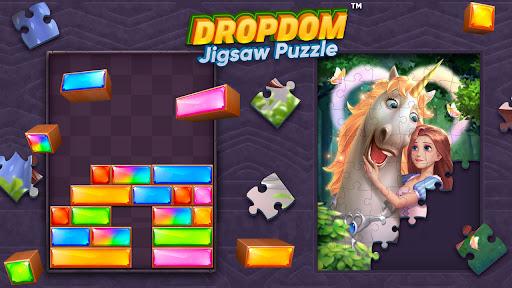 Dropdom - Jewel Blast - Gameplay image of android game