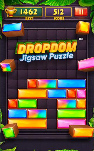 Dropdom - Jewel Blast - Gameplay image of android game