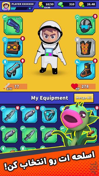 زنده بمان! جنگ قهرمان و زامبی - عکس بازی موبایلی اندروید