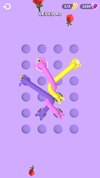 Twisted Puzzle 3D: Tangle Rope - Gameplay image of android game