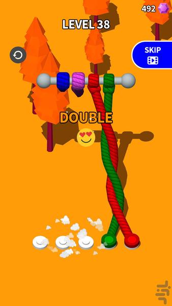 Untangle ۳D - عکس بازی موبایلی اندروید